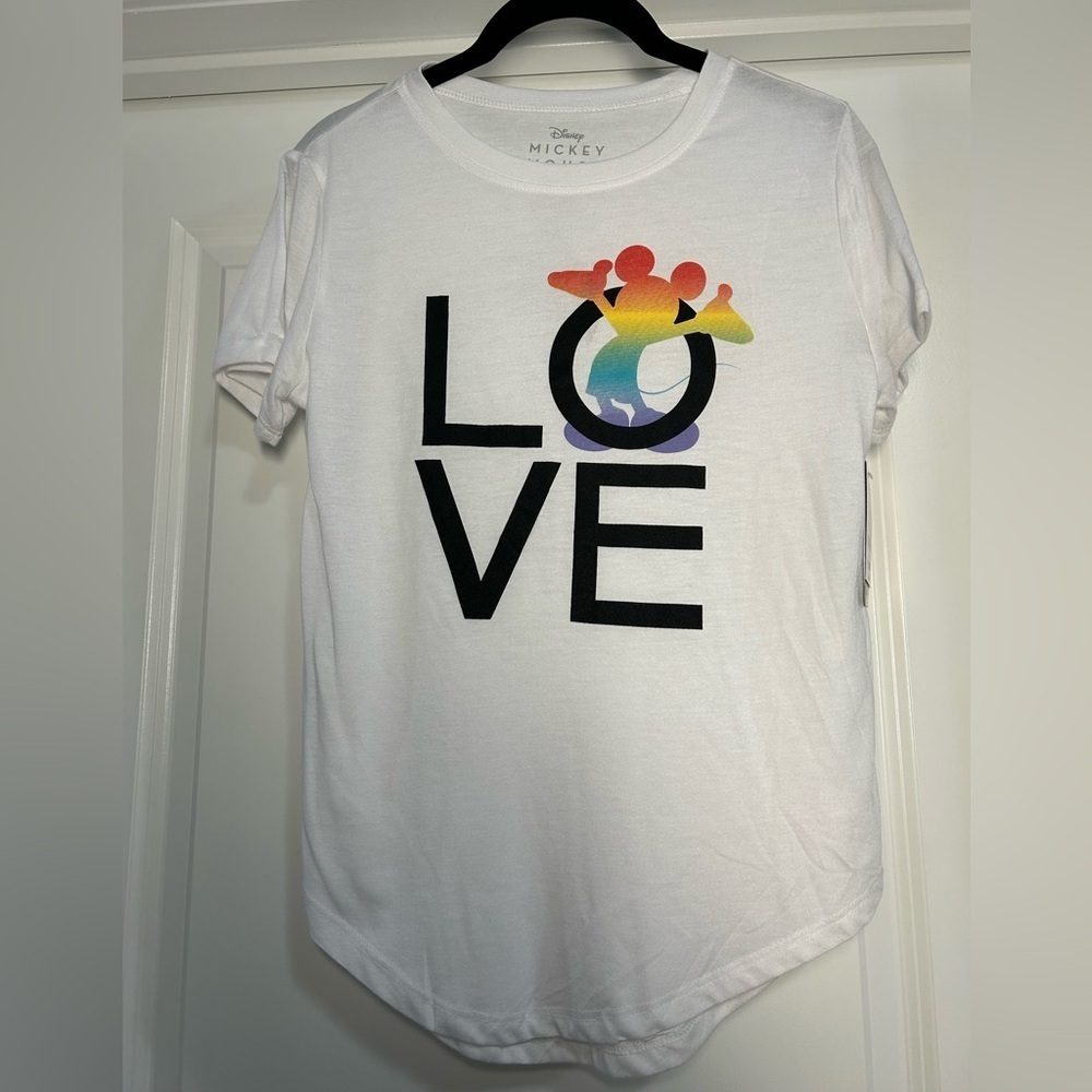 Disney Love Mickey Mouse White T-Shirt